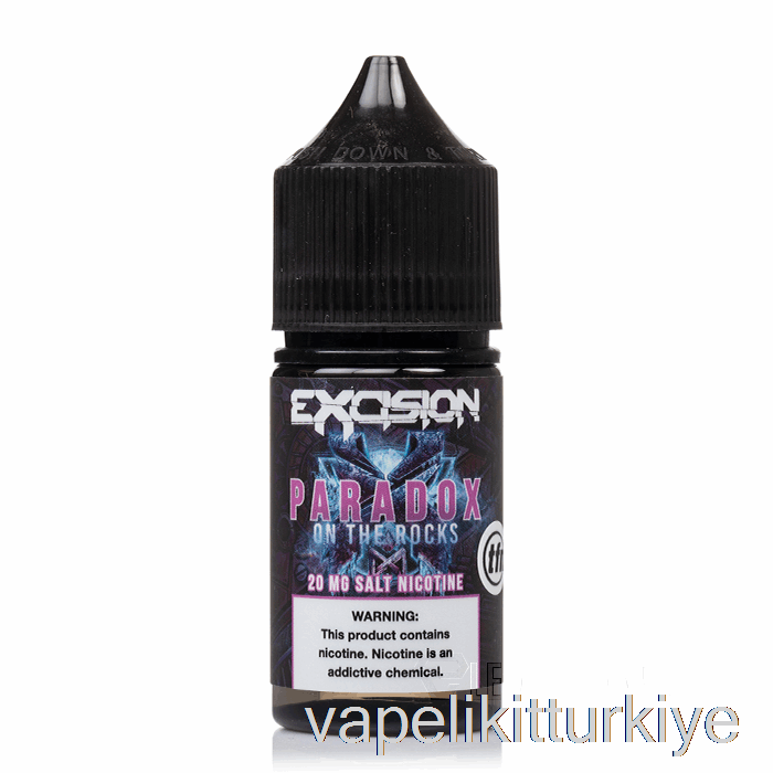 Vape Türkiye Paradox On Ice - Eksizyon Tuzu - Alt Sıfır - 30ml 20mg